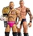 Mattel WWE Main Event Championship Showdown 2-Pack Action Figures & Accessory, Series #19 CM Punk vs Randy Orton Collectible Set