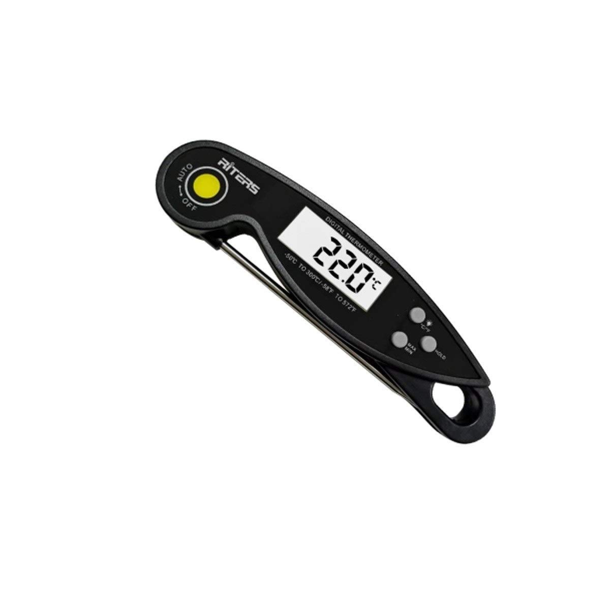 XINGYU Medidor de Temperatura del Agua, Temperatura del Agua del bebé Temperatura de la Leche Tibia Termómetro de Alimentos, medidor de Temperatura del Agua Plegable para pájaros, Alta