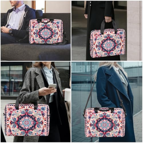 Maletín para portátil 16 pulg estampado flores miniatura 2