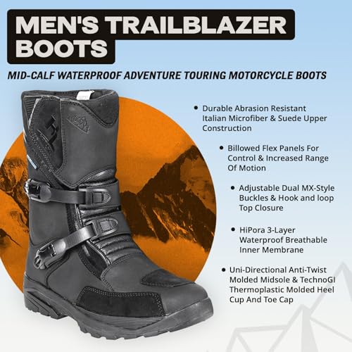Tourmaster Men's Trailblazer Motorcycle Boots