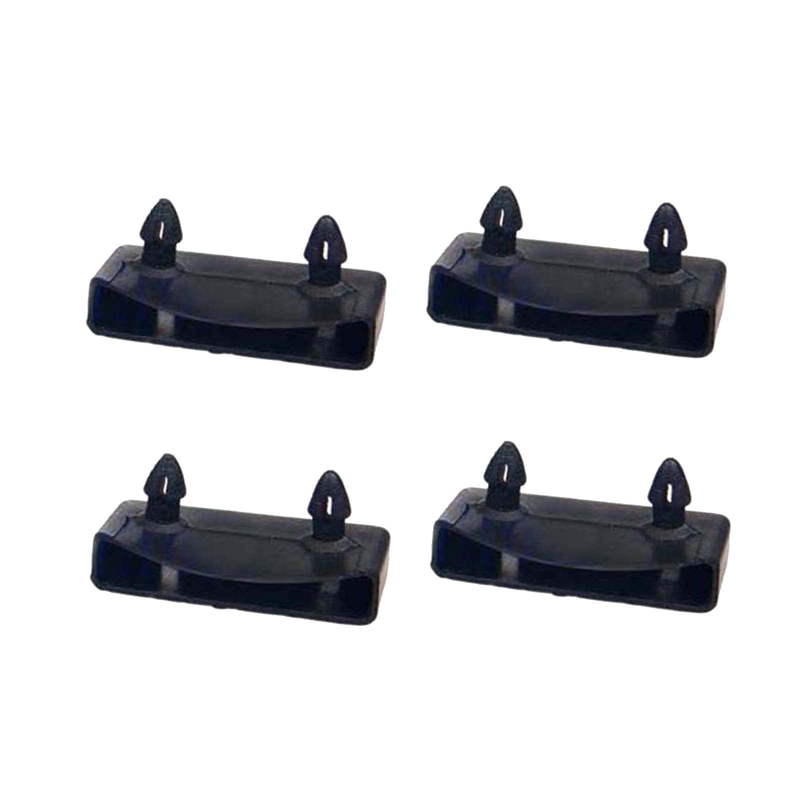 NANSHINE 20PCS 55.5-57mm Replacement Bed Slat Holders Kits Bundles Plastic End Caps Holders