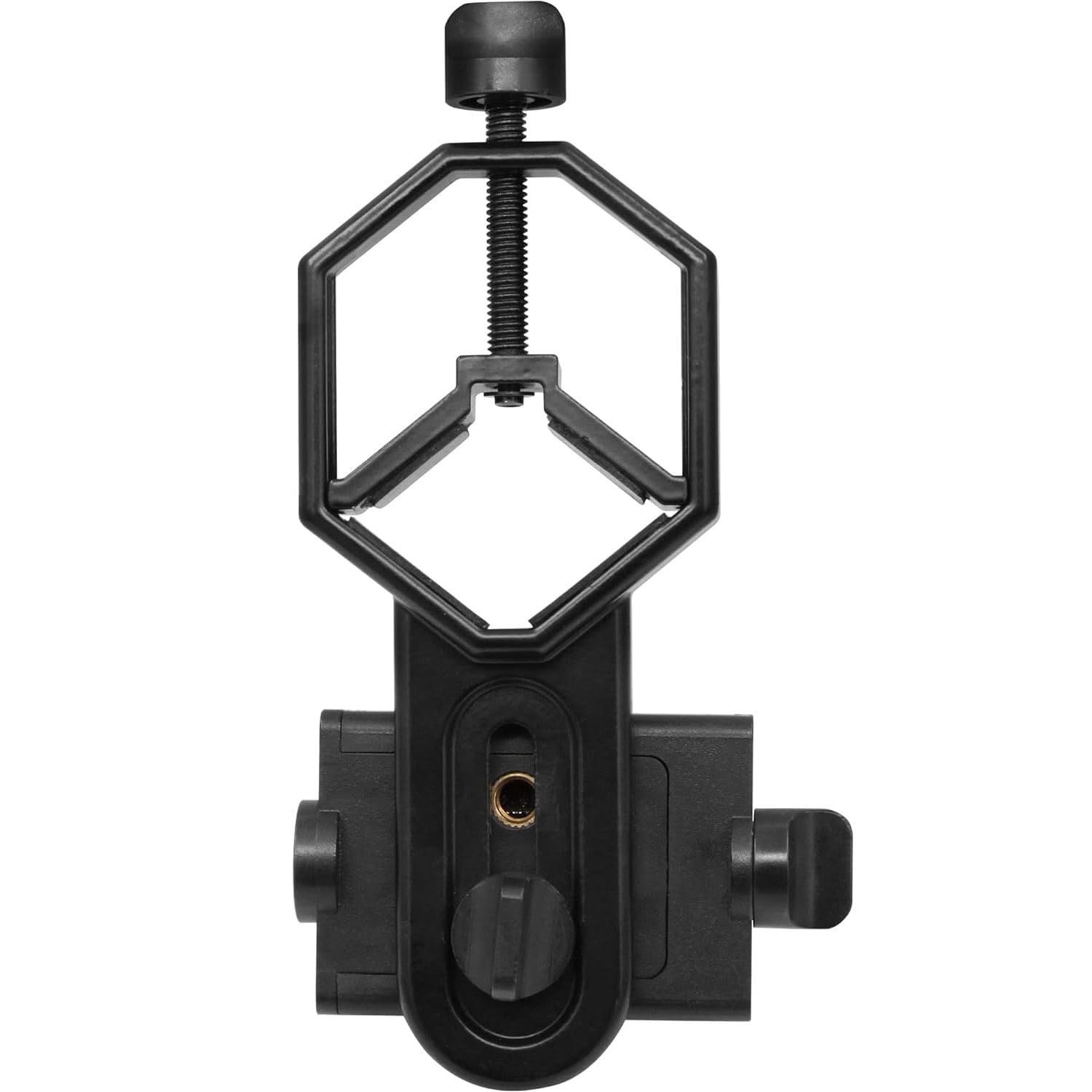 Universal Phone Mount for Telescope, Quick Aligned Smart Phone Adapter Holder Compatible With Spotting Scope, Microscope, Monocular, Binocular - Fits All Smartphone Brands