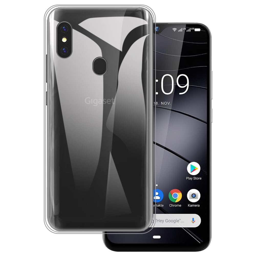 TPU Handyhülle Für Gigaset GS290 – Transparent, Stoßfest, Mit Präzisen Aussparungen