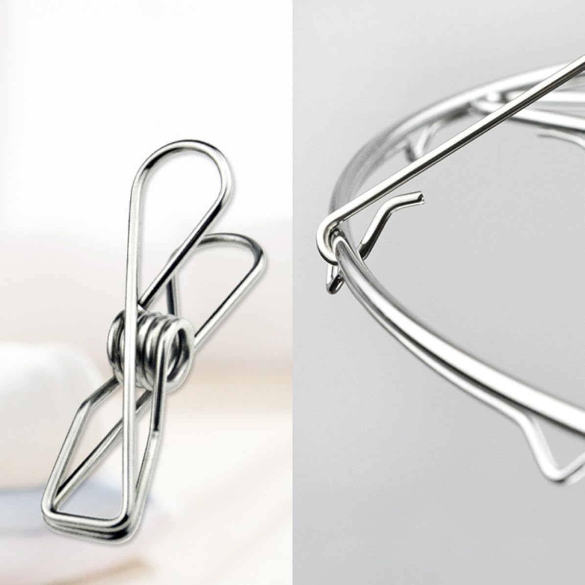 Star Shape Sock Drying Rack, Stainless Steel Multi Use Laundry Hanger