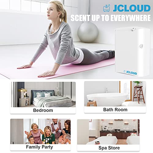 JCLOUD Smart Scent Air Machine Pro for Home, HVAC Scent Diffuser for Essential Oils 500ML with Cold Air Technology, Waterless Aromatherapy Diffuser Cover Up to 4500 Sq.Ft, White by JCLOUD - Image 6