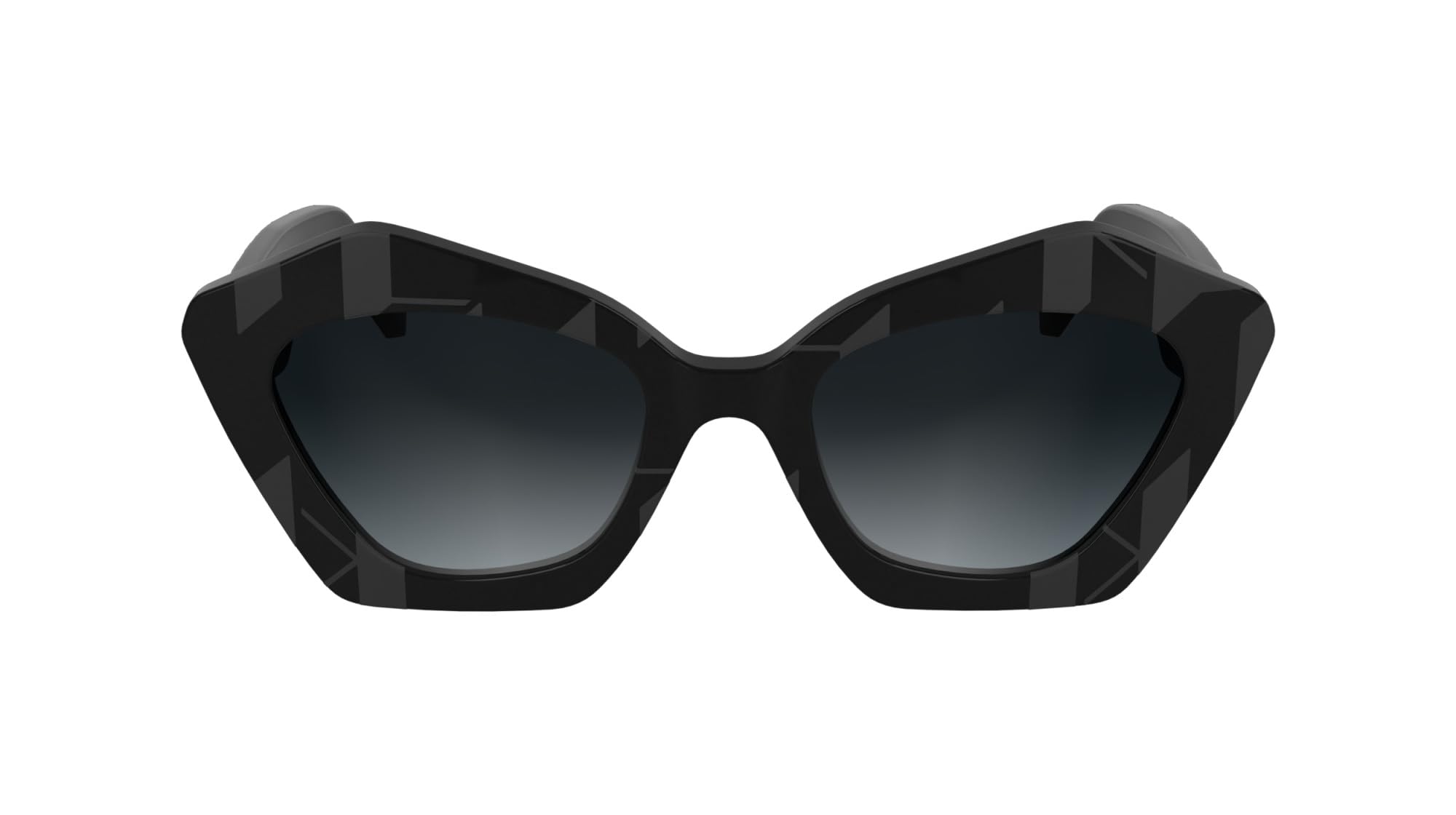 KARL LAGERFELD Women's Sunglasses KL6199S - Black with Gradient Grey Lens