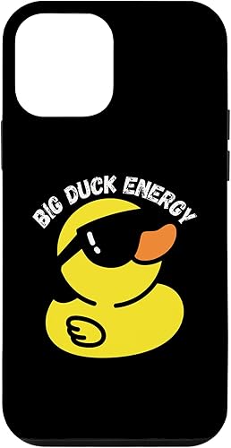 Funda para iPhone 12 mini Big Duck Energy | Funny Rubber Ducky Apparel