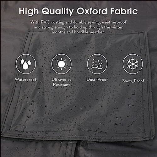 WUIOAUSXN Capa de TV à prova d'água para área externa Protetor de televisão LCD contra poeira inter