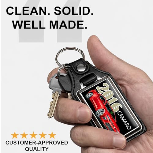 Image of Brotherhood Car Key Chain for Camaro - Classic Models Keychain for Men and Women Gift Key Ring - -