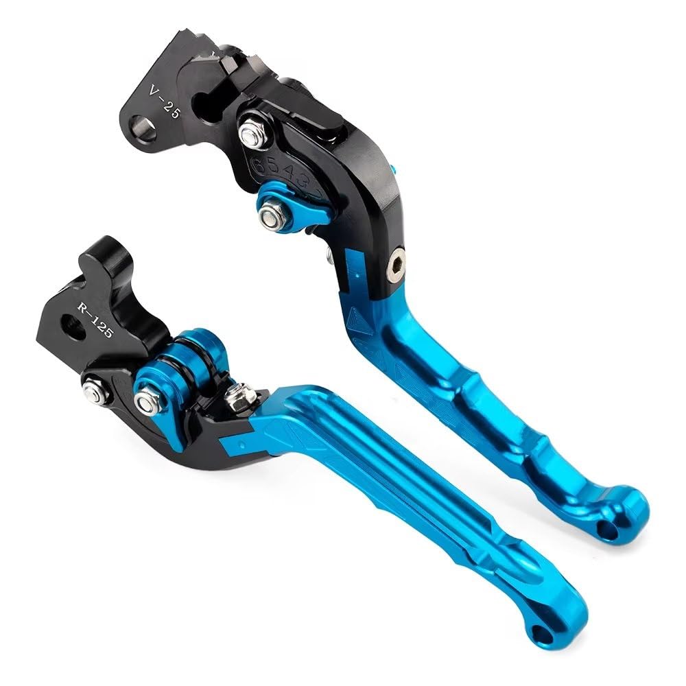 NingRuiBhd Brake Levers Clutch Lever for YFM 700 450 400For Kodiak for YZM for YFZ 350 for Banshee 600 for Raptor Accessories Motorcycle Restoring Ancient Brake Clutch Levers(Blue)