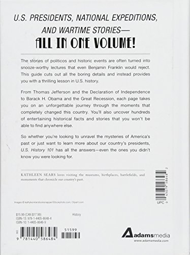 U.s. History 101: Historic Events, Key People, Important Locations, And More! (Adams 101) #TOP1
