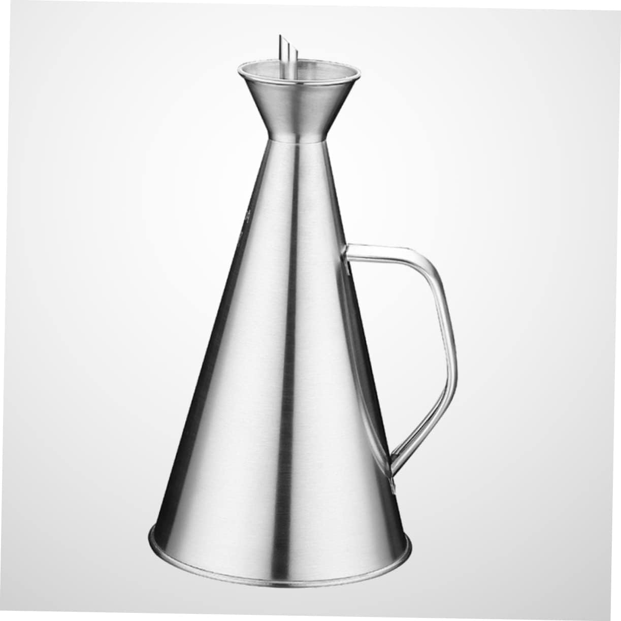 BESTYASH Stainless Steel Oil Bottle Dispenser Leakproof Spout Olive Oil Sprayer Vinegar Sauce Pourer