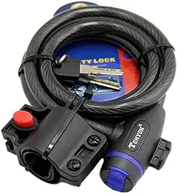 Cadeado com Chaves 12mm x 1200mm – Segurança Reforçada para Bicicletas, Motos e Portões