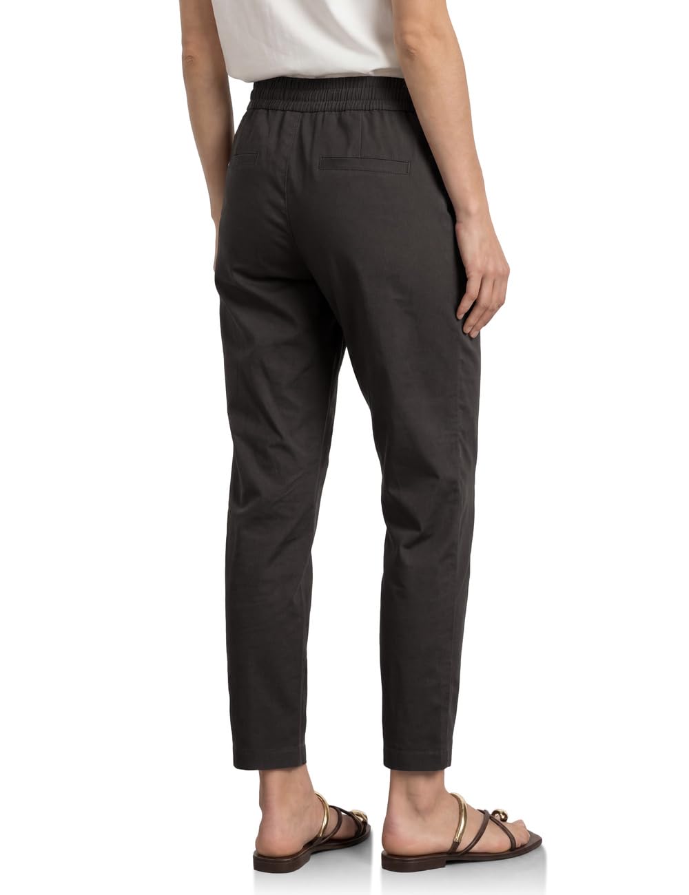 Street One Damen Slim Leg Chino mit Elastikbund 3817598