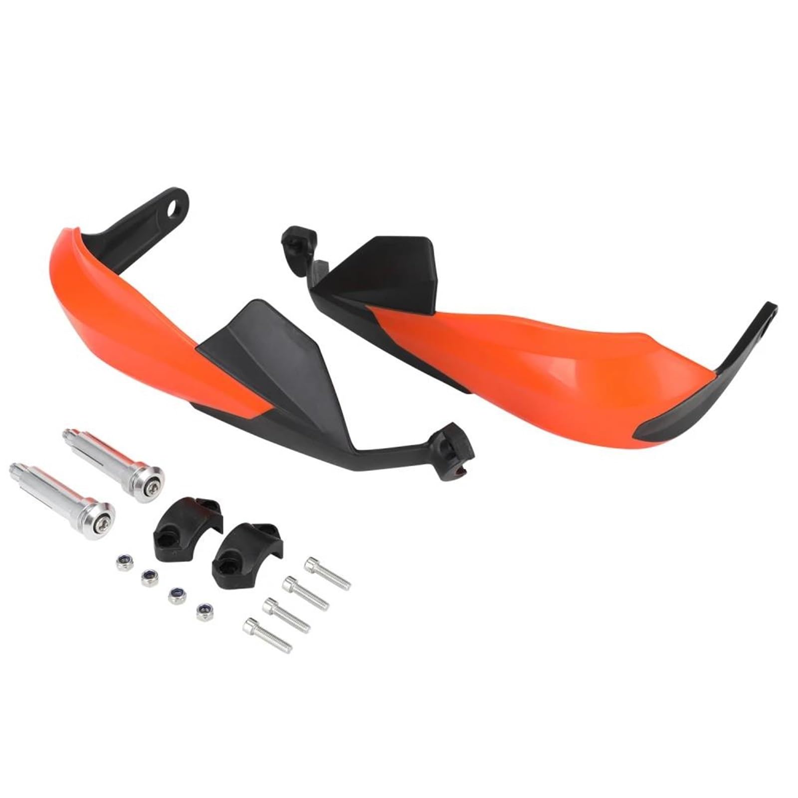 Protege Main Moto Protège-Mains pour Guidon De Moto pour Super Adventure Duke, Protection Coupe-Vent, Équipement De Protection Protège-Mains(Orange)