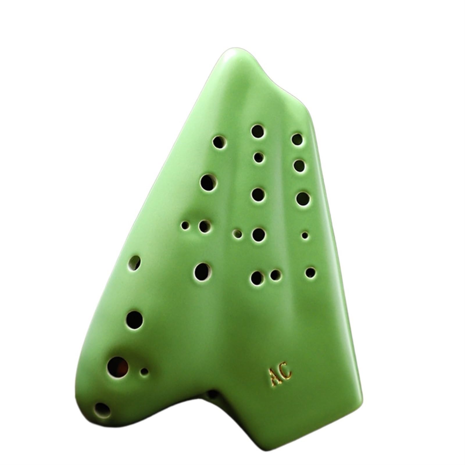 Instrument ocarina, 21 otworów C Tonality Trójrurowa okaryna Rozmiar 17cm x 12cm(A)