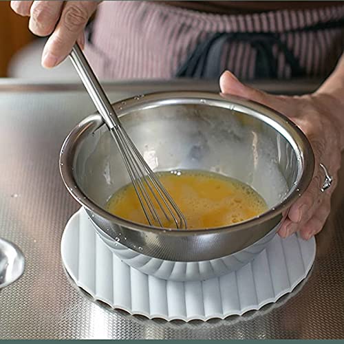 Trzepaczka do jajek trzepaczka ze stali nierdzewnej z długim uchwytem, do gotowania i gadżetu kuchennego, smukła głowica mieszająca