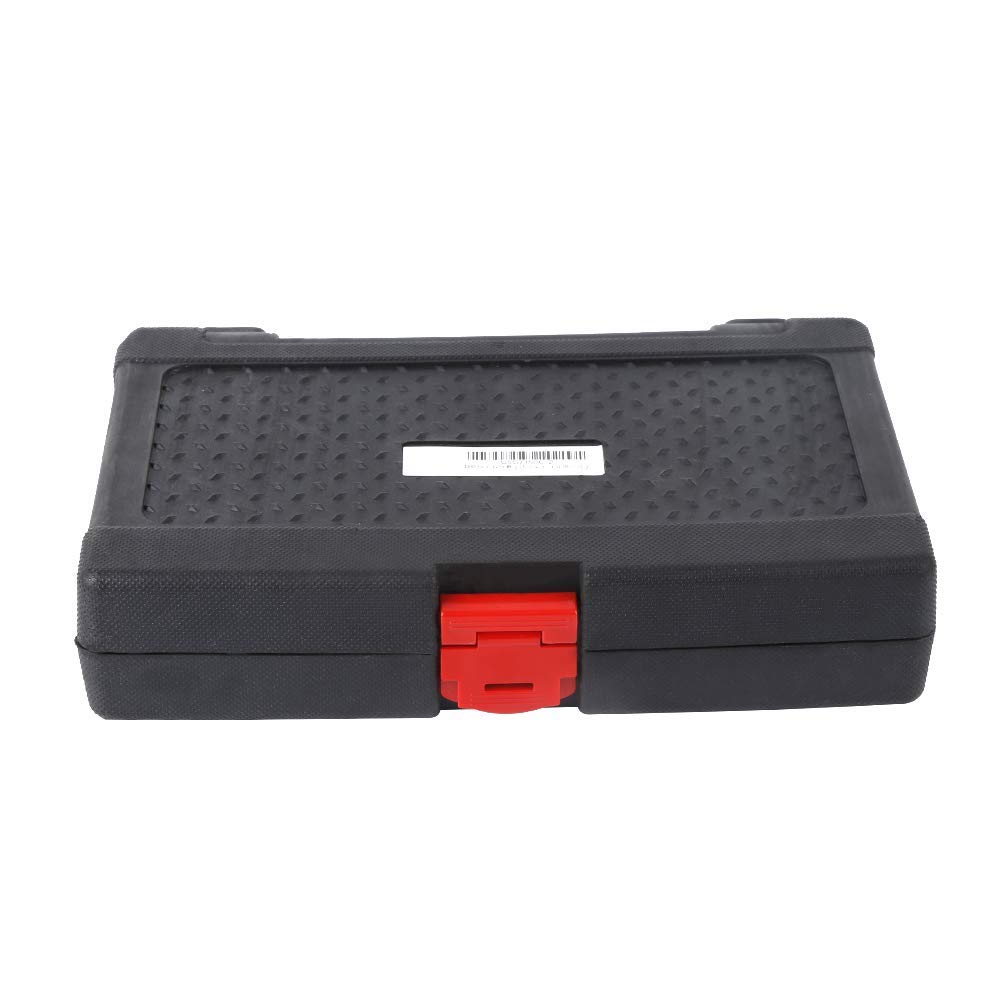 Set di 12 set di chiavi miste, chiave piatta a cricchetto, 8-19 mm, chiavi miste con valigetta attrezzi per riparazione auto e lavori fai da te (chiave flessibile)