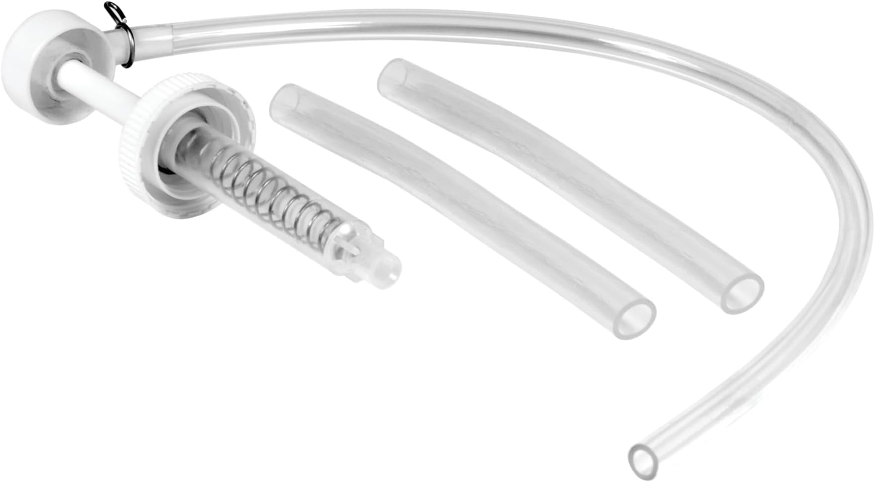 Performance Tool W1140 - Double Threaded Cap for Easy Lubricant Transfer from Standard and Wide Mouth Gallon Containers with 17-Inch Hose
