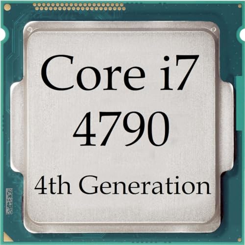 Image of Core i7 4790 3.60 GHz 4th Generation High Speed LGA 1150 Socket 4 Cores & 8 Threads TDP 84W 6MB Smart Cache i7 4790 Desktop Processor (i7 4790)