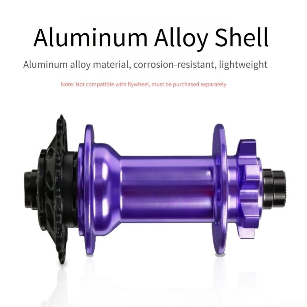 Honseadek Moyeu arrière de VTT en alliage d'aluminium 32 trous simple