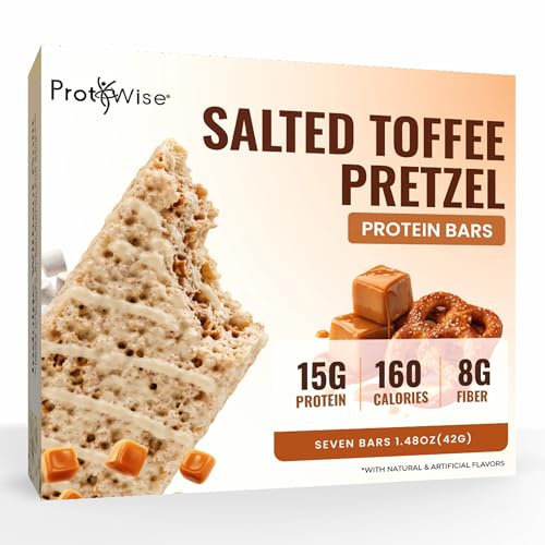 ProtiWise Salted Toffee Bar