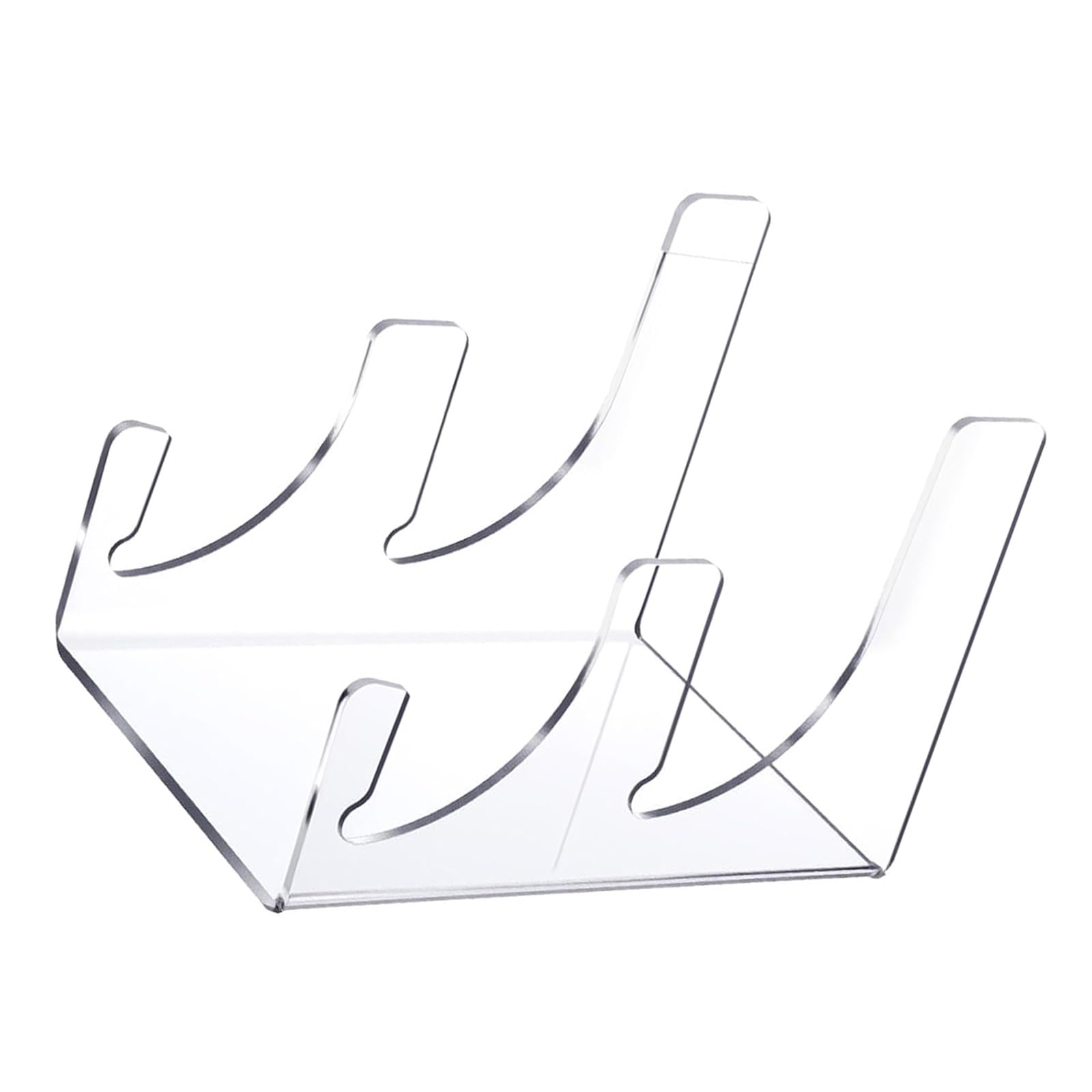 Kalttoy Multicolor Display Rack Thick Acrylic Restaurant Plate Display Rack Multifunctional Kitchen Dining Essential Decorative Plate Stand