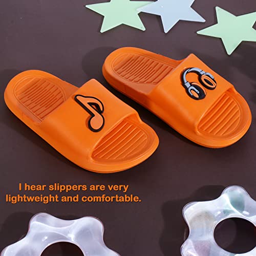 Image of DOCTOR EXTRA SOFT Unisex-Child Kids Rainy Monsoon Flip-Flop Sliders Soft Comfortable Indoor Outdoor Slippers Stylish Non-Slip Slide Home Casual Cool Cartoon Cute House Chappals For Boys & Girls