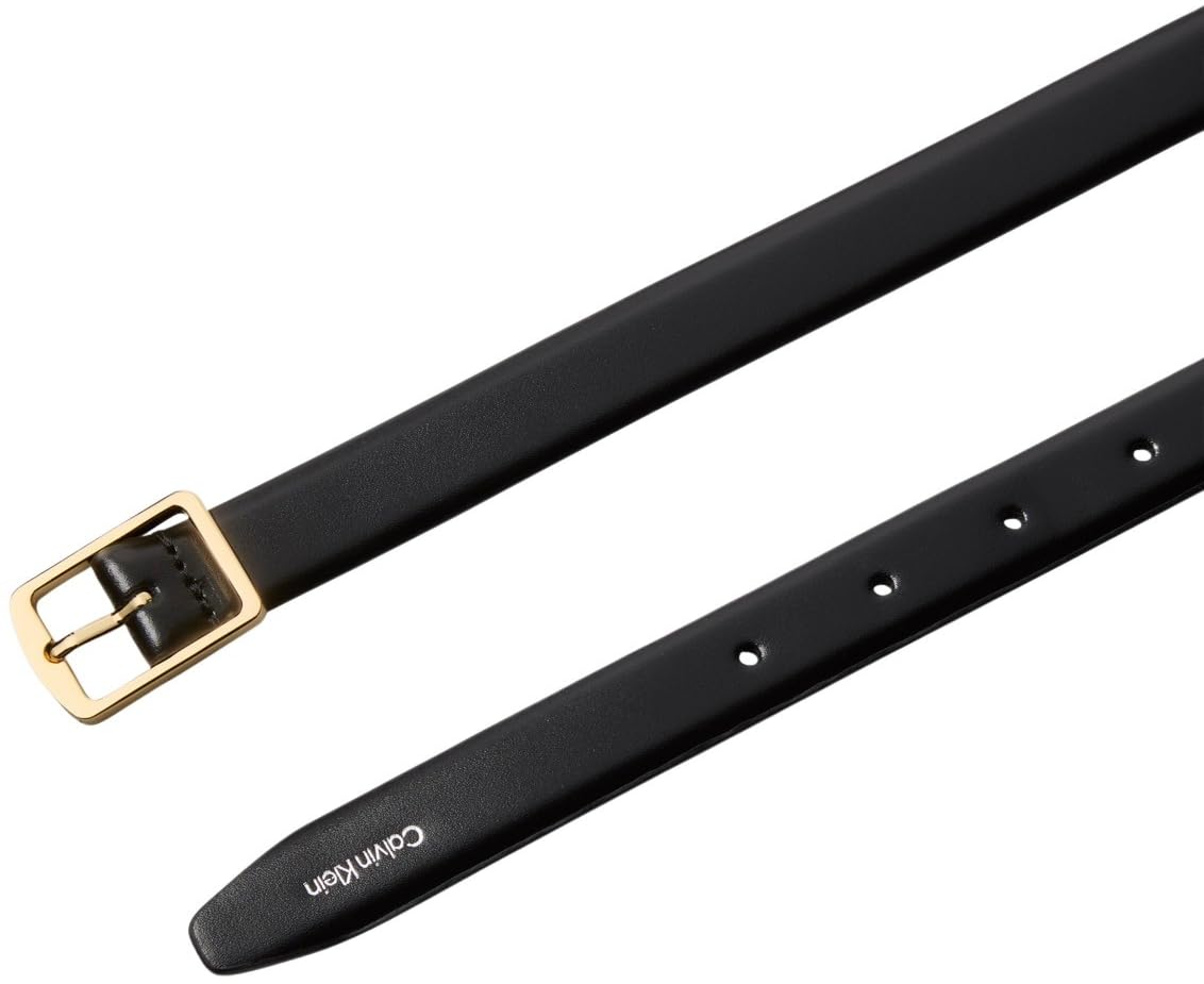 Calvin Klein Cinturón Mujer Classic Square Buckle Belt 2,0 cm Cinturón de piel