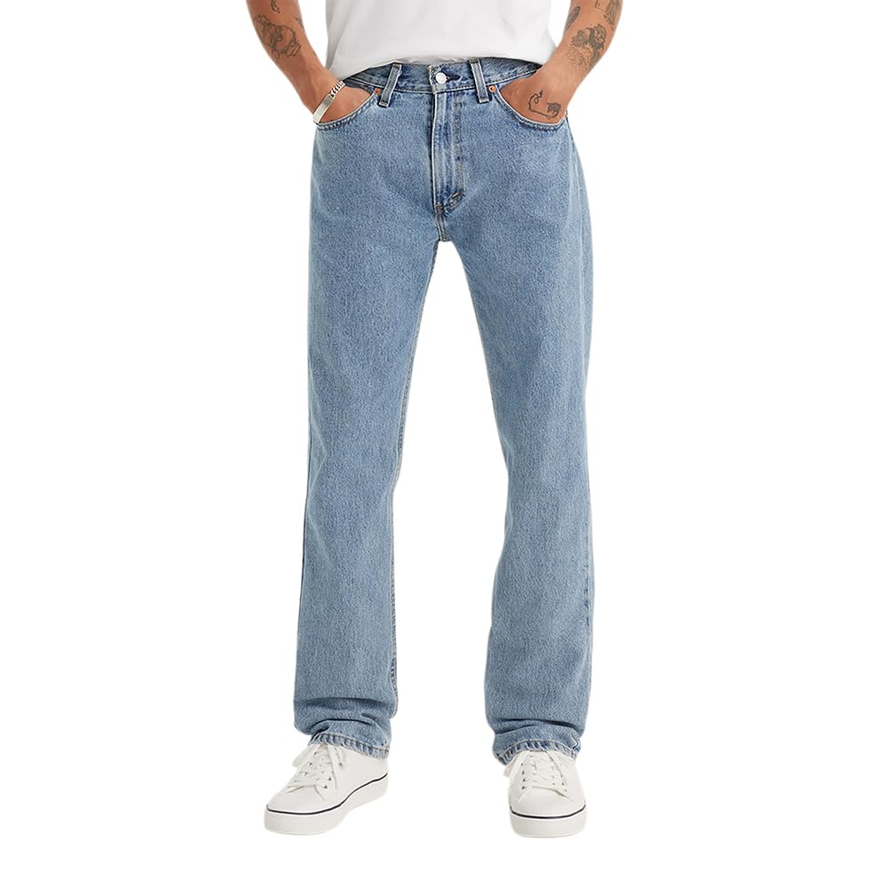 505 Regular Fit Jeans for Men, Light Indigo