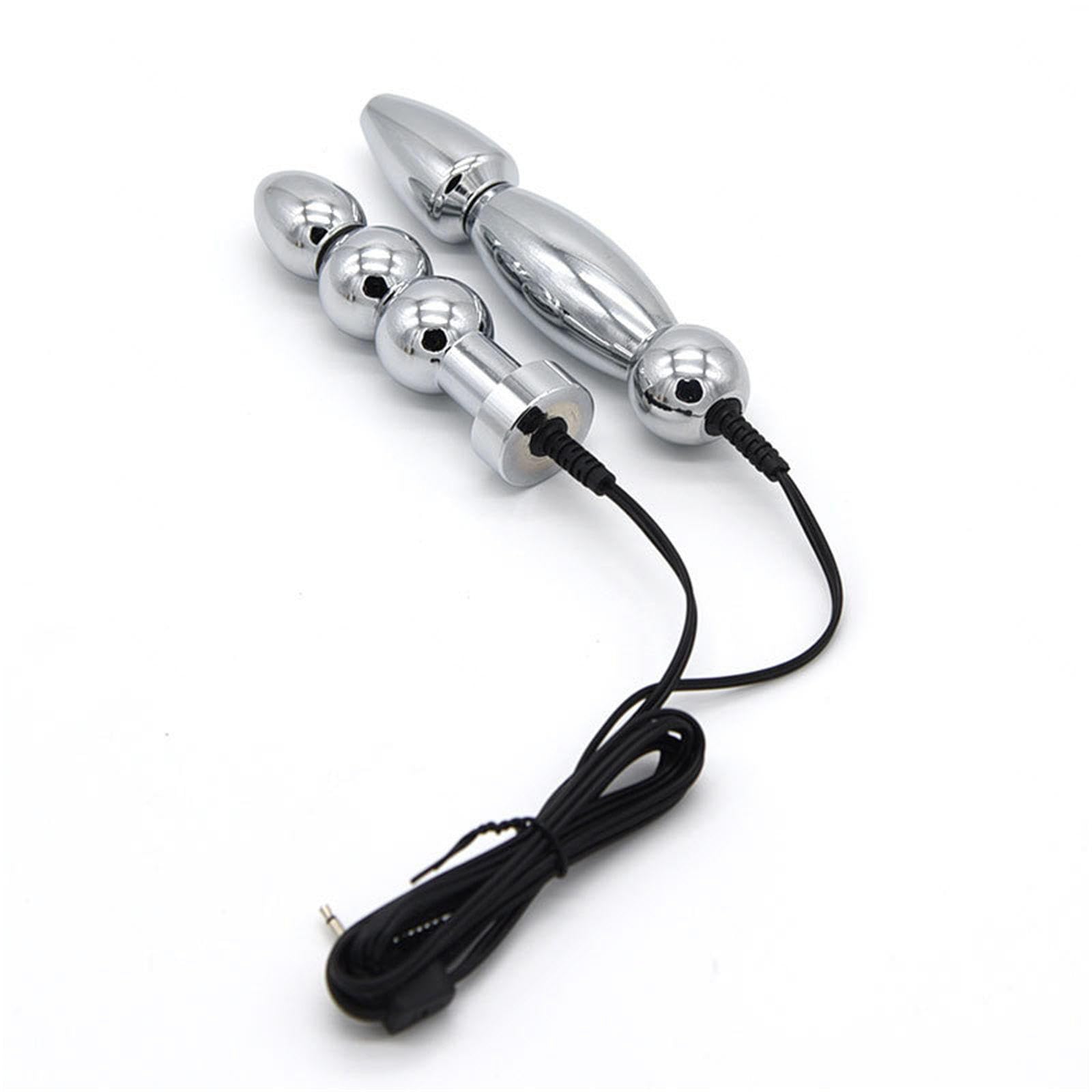 Estim Sex, Elektrostimulation Set, Anal Butt Pluck Plug Reizstromgerät Prostata Stimulation Erotic Electro Stimulation Sex Elektro Sex Elektroschock Kit Sex Toys