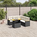 Photo Gallery snsowed set divano da giardino 6 pz con cuscini nero in polyrattan,set divani da giardino,divanetti da esterno,divani da esterno giardino,set di mobili da giardino-3273072 Photo Gallery snsowed set divano da giardino 6 pz con cuscini nero in polyrattan,set divani da giardino,divanetti da esterno,divani da esterno giardino,set di mobili da giardino-3273072