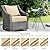 IPYNBAP Outdoor Cushions for Patio Furniture?Outdoor Seat Cushion Set 24 x 24 x 5.75 Inch?Waterproof & Fade Resistant Outdoor Chair Cushions?Deep Patio Chair Cushion with Removable Cover?Beige