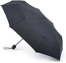 Fulton Hurricane Performance Umbrella, Black, Strong Wind Resistant Frame