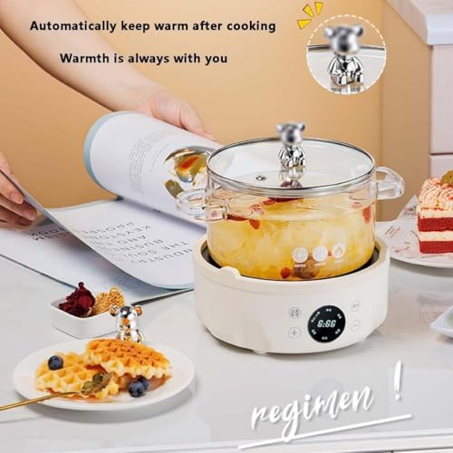 Théière en verre borosilicate pour cuisine et petits-déjeuners - 5