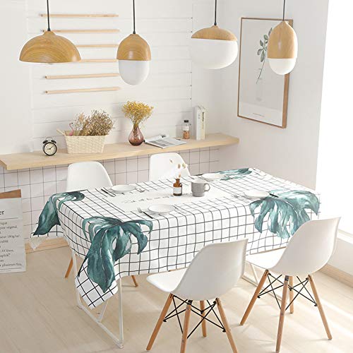 Nappe coton polyester décoratif grand tour et rectangulaire pour table