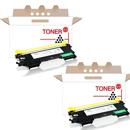 EZSpace Compatible Toner Cartridge Replacement for Brother TN450 TN-450 TN420 (Black, High Yield, 2-Pack) High Yield Black Toner Ink