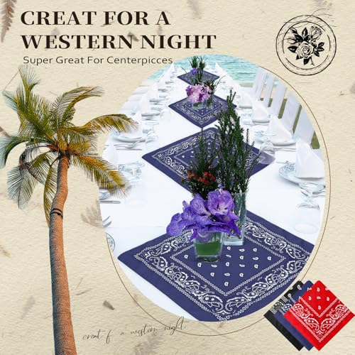 Blulu BLULU- GREEN COWBOY BANDANA -01 6 Pcs Halloween Cowboy Bandanas thumb #6