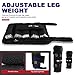 Adjustable Weighted Vest Set with Arm Weights and Leg Weights, Weight Training Workout Set, Weights Jacket & Wrist Weights & Ankle Weights (Including Weights: 96-100 Steel Plates)