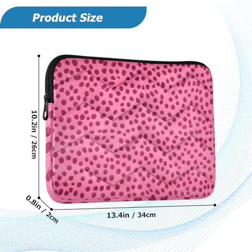 Funda para portátil 13-14 pulgadas impermeable estampado rosa miniatura 3