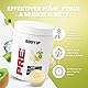 BODY IP Perfect Pre 3.0 | Kiwi Banana | Pre Workout Shake | Pump Booster | hochdosierte Inhaltsstoffe | vegan | laktosefrei und aspartamfrei | 20 Portionen | Made in Germany