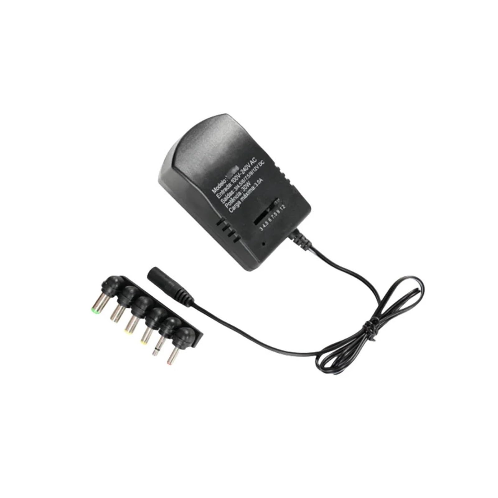 BALYDLUL Adjustable 3V 5V 6V 9V 12V 3A 30W Power Supply Adapter 220V To 12V 3A DC 5V AC DC Switching Power Supply Transformer(U/*S Plug)