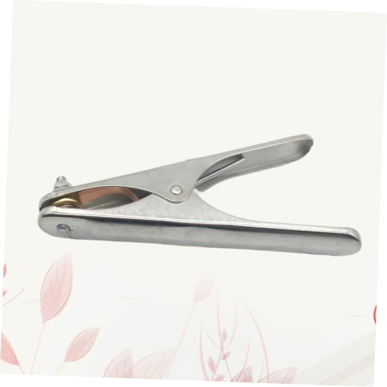 200A Ground Clip Welding Clamp Accessory for Reliable Grounding | Silver Tool, Copper and Galvanized Iron Construction, Simple Design, Easy Installation for Welding Work