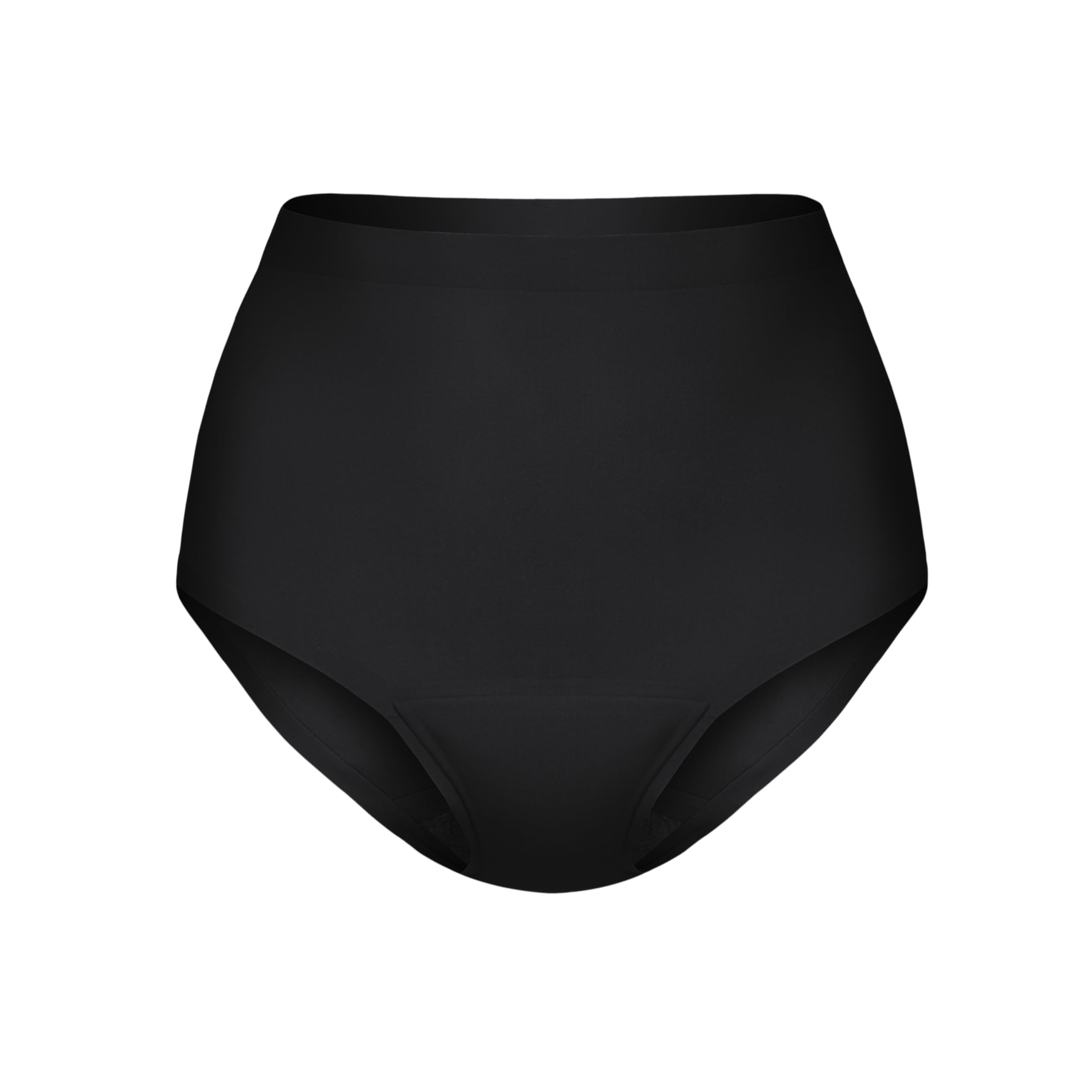 KNIX Super Leakproof High Rise Period Underwear for Women, Machine Washable, Reusable (1 Pack) Black Medium