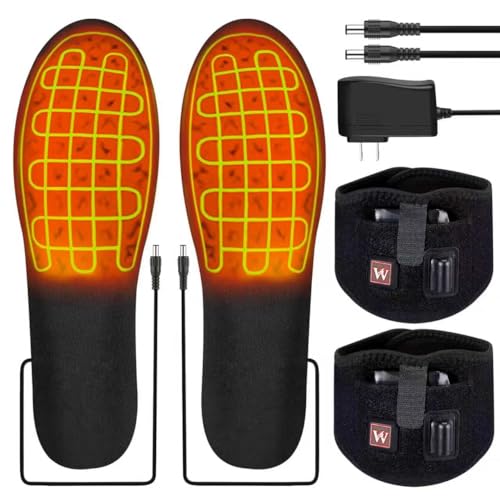 Removable Heated Insoles with 7.4V Detachable Batteries | Up to