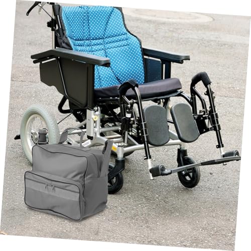 Rangement fauteuil roulant avec porte-gobelet pour ne plus rien perdre - 4