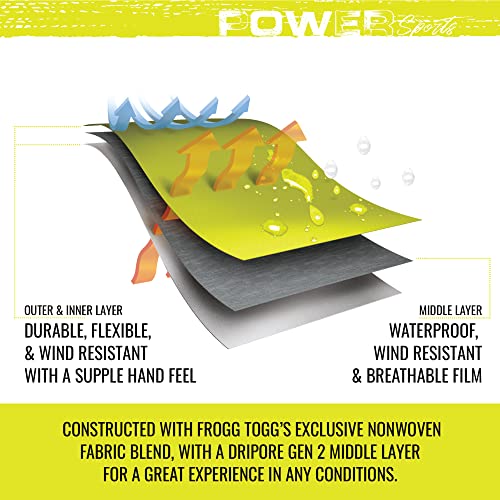 Frogg Toggs Road Toad Reflective Waterproof Rain Jacket, Hivis Green/Black, Xx-Large #TOP2