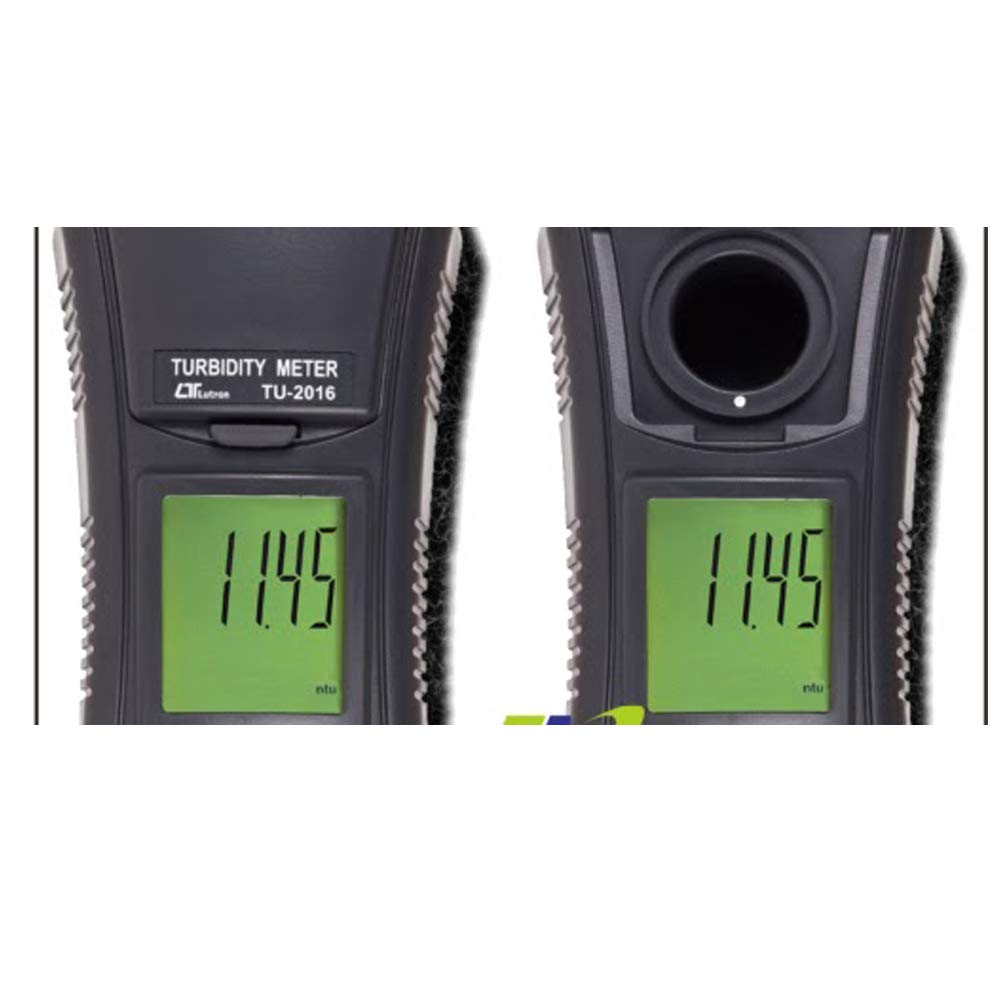 *Envío el mismo día* Medidor de turbidez | rango NTU: 0.00-50.00 y 50-1000, ISO 7027 | rango automático, pantalla LCD | funciona con pilas | certificado de calibración incluido | modelo: TU-2016,