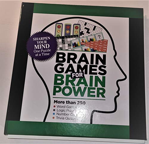 Brain Games For Brain Power 1621455157 Book Cover