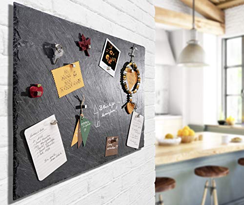 Lavagna magnetica in ardesia (vera pietra